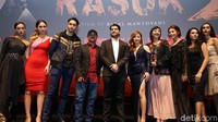 Kini Raquel kembali tampil dalam film bergenre horor yakni Rasuk 2 bersama Nikita Willy dan Lania Fira. Pool/Noel/detikFoto.