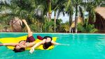 Foto: Saat Kekasih Bintang Porno Johnny Sins Liburan di Bali