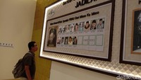 Di ruangan ini, menggambarkan kerekatan yang diwakili oleh ormas keagamaan terbesar di Indonesia. Yakni Nahdlatul Ulama dan Muhammadiyah. Ruang ini menggambarkan persaudaraan dan ikatan keumatan, kebangsaan dan kemanusiaan. (Akrom Hazami/detikcom)