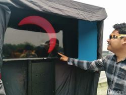 Serunya Momen Gerhana Matahari Cincin di TMII