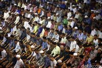 Batasan waktu sholat fardhu.