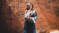 Bahkan saat ramai kasus skandal Garuda Indonesia kemarin, Cyndyana sedang dipindahkan ke Makassar. Dok. Instagram/cyndyanalorens