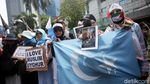 Kedubes China Digeruduk Massa Aksi Bela Muslim Uighur
