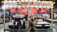 Total kurang lebih 400 perusahaan dan hampir 1.000 brand (merek), di Big Band Jakarta 2019.