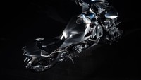 Seperti dilansir dari ultimatemotorcycling, tim GOC mengubah tampilan Yamaha Niken menjadi lebih futuristik. Komponen plastik di sekujur motor tiga roda itu diganti dengan material aluminium yang berkilauan.Foto: ultimatemotorcycling