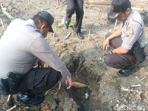 Warga Pasuruan Temukan Mortir di Sawah, Jibom Siap Evakuasi