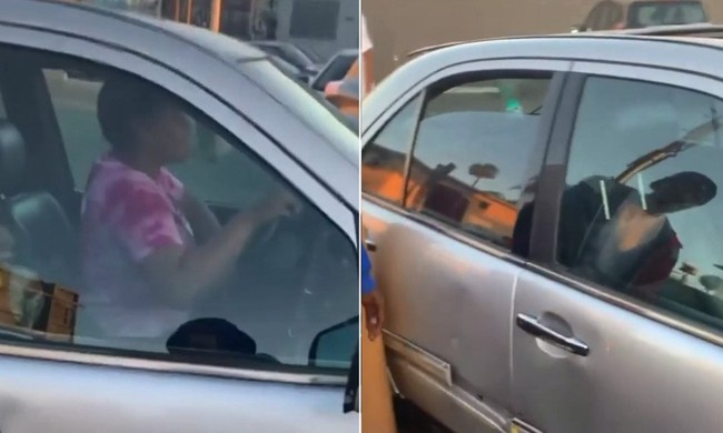 Tak Sabar Antre hingga Lapar, Mobil Masuk Restoran Ini Bikin Geleng Kepala