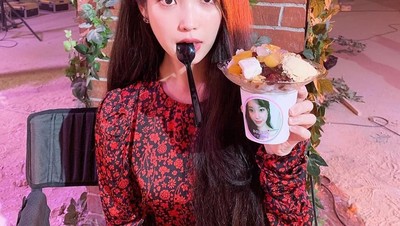 Intip Momen Kuliner IU yang Akan Gelar Konser di Jakarta