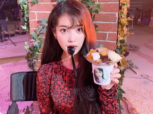 Intip Momen Kuliner IU yang Akan Gelar Konser di Jakarta