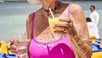 Berusia 90 Tahun, Nenek Kekinian Ini Eksis Jadi Selebgram yang Doyan Makan
