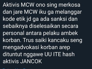 Viral, Aktivis Antikorupsi di Malang Disebut Perkosa 2 Perempuan