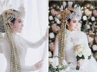 Foto Inspirasi Kebaya Pengantin Putih 15 Artis Indonesia