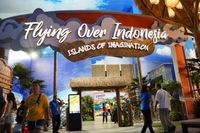 Yuk, Jelajah Nusantara Naik 'Flying Over' di Trans Studio Bali