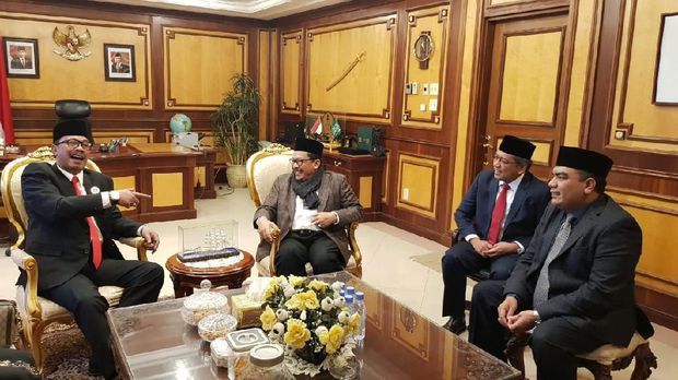 Wamenag Zainut Tauhid melakukan kunjungan kerja ke Arau Saudi