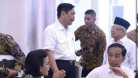 Wakil Presiden Maruf Amin juga tampak hadir dalam rapat tersebut. (IG @smindrawati)