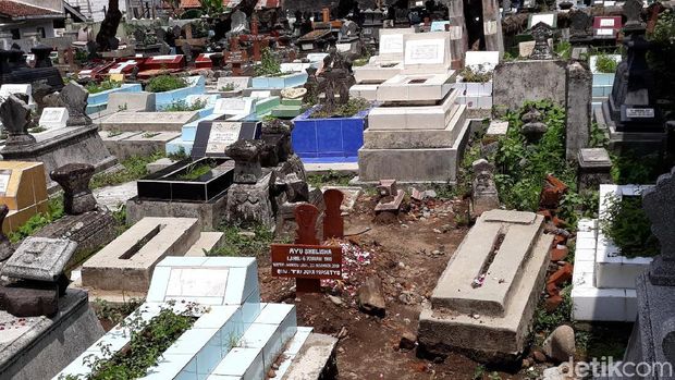 Lokasi Ayu Shelisa dimakamkan 
