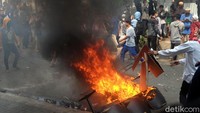 Terjadi kerusuhan di Jakarta tepatnya pada 22 Mei 2019. Ari Saputra/detikcom.