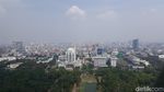 Potret Jakarta dari Puncak Monas Saat Liburan Akhir Tahun