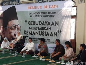 Kenang 10 Tahun Gus Dur, Sinta Nuriyah Bicara Pentingnya Majukan Kebudayaan