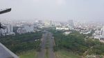 Potret Jakarta dari Puncak Monas Saat Liburan Akhir Tahun