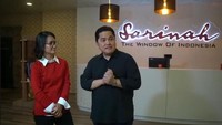Erick menyatakan, meski sudah tua Sarinah masih punya potensi besar mengerek pengunjung, belum lagi kalau banyak turis datang ke Jakarta. (IG @erickthohir)