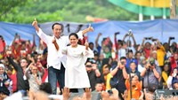 Politik makin panas dengan digelarnya kampanye akbar perdana di bulan Maret 2019. (Pribadi Jokowi, Agus Suparto)