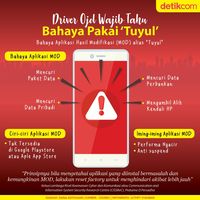 Ojol Pakai Aplikasi 'Tuyul' Biar Untung Malah Bisa Buntung