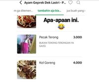 Iseng! 5 Resto Ini Pasang Foto Makanan Nyeleneh di Aplikasi Ojol