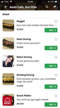 Iseng! 5 Resto Ini Pasang Foto Makanan Nyeleneh di Aplikasi Ojol