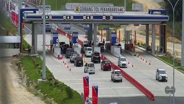 H+3 Natal, 830 Ribu Kendaraan Lintasi Tol Trans Sumatera
