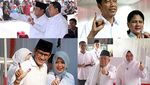 Akhir Persaingan Sengit Jokowi dan Prabowo