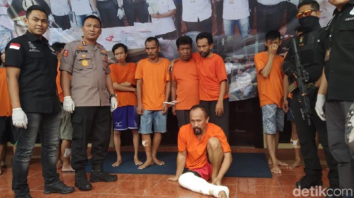 Polisi Tangkap Komplotan Begal Truk Gula di Cengkareng Jakbar
