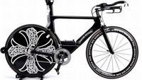Chrome Hearts X Cervelo Mountain Bike Rp 840 juta. Sepeda ini dibuat dengan berbagai perlengkapan yang mahal.