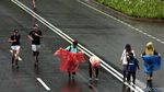 CFD Jakarta Tetap Ramai Meski Diguyur Hujan