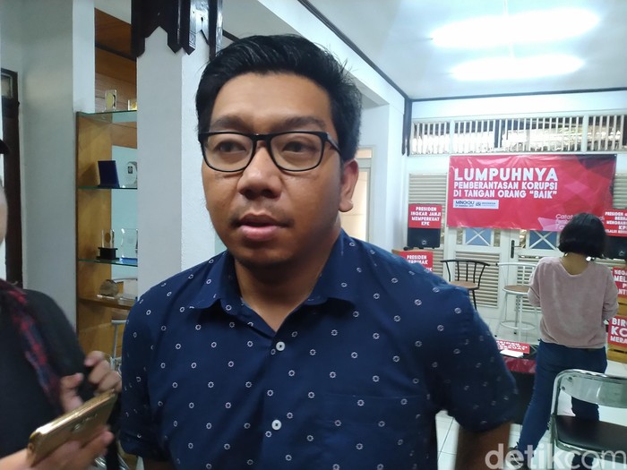 Peneliti ICW Kurnia Ramadana (Sachril Agustin Berutu/detikcom)