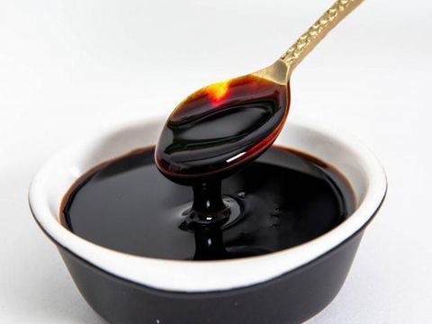Sambal kecap is hot sauce with soy (kecap)