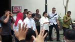 Asyiknya Jokowi dan Para Menteri Jalan-jalan di Kota Lama Semarang