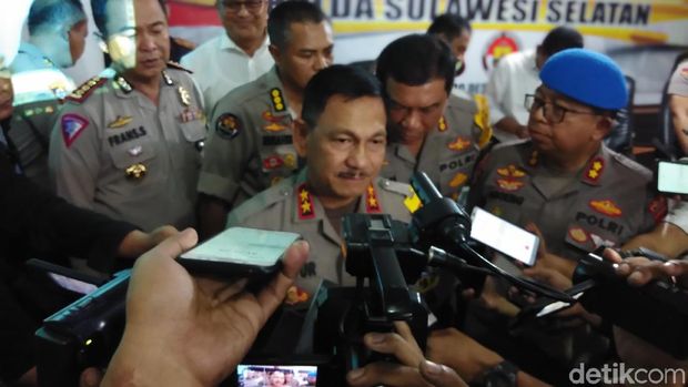 Hermawan M- Kapolda Sulsel Irjen Mas Guntur Laupe dalam rilis akhir tahun