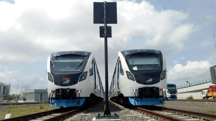 Light Rail Trainset (LRT) Palembang.