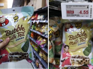 Kriuk! Setelah Milk Tea Kini Ada Keripik Rumput Laut Rasa Bubble Tea