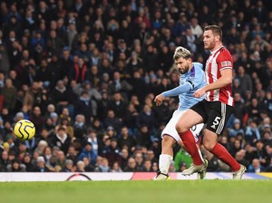 Sheffield Jadi Korban Terbaru Ketajaman Aguero