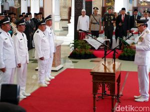 240 Kades Dilantik, Bupati Pasuruan Bicara Kreatif Gali Potensi Desa