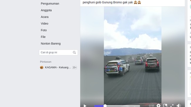 Unimog Ahmad Dhani, Konvoi Mobil Pakai Sirine di Bromo