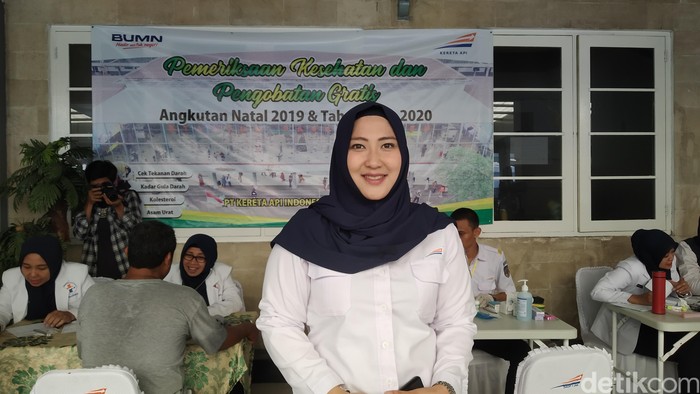 Kepala Humas PT KAI Daop I Eva Chairunisa