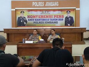 Polres Jombang Ungkap 775 Kasus Kejahatan dan Narkoba Sepanjang 2019