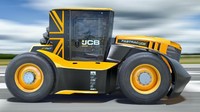 Mobil berat berjenis traktor ini dikemudikan oleh pembalap motor Guy Martin. Traktor yang dimodifikasi ini memecahkan rekor dunia 217,568 kpj. Tidak hanya itu traktor bernama Fastrac Two ini juga memiliki kecepatan maksimal 247 kpj. Foto: carscoops