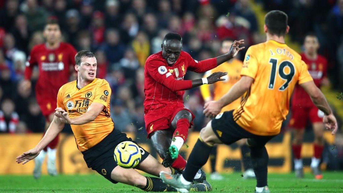 Liverpool menang tipis 1-0 atas Wolverhampton Wanderers. (Foto: Clive Brunskill/Getty Images)