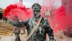 Foto: Perang Tepung Spanyol, yang Kalah Dipenjara