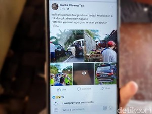 Viral Foto Kecelakaan di Cikidang Sukabumi, Begini Faktanya