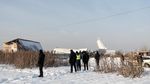 Foto: Puing-Puing Pesawat yang Jatuh di Kazakhstan